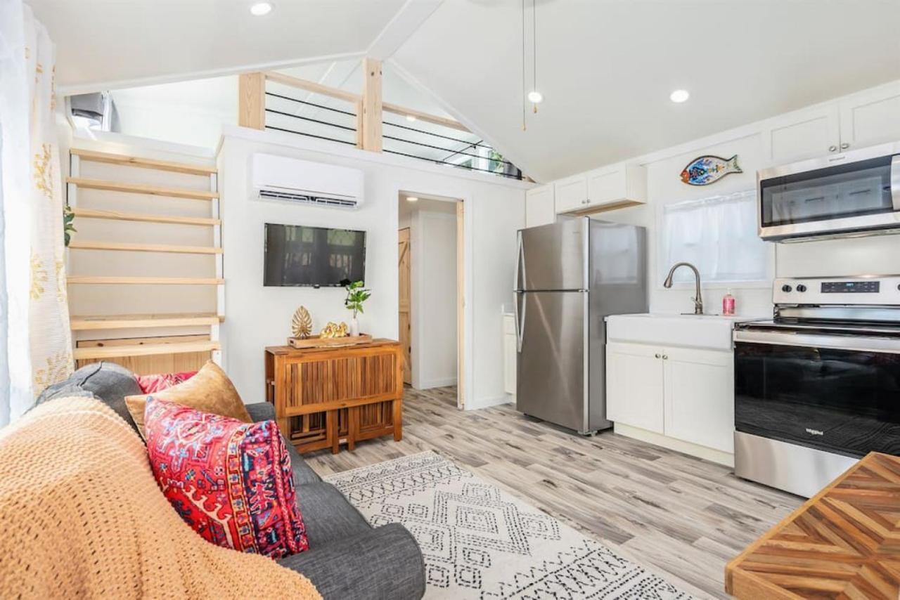 5 Cozy Casita Lux Tiny House, Firepit, 5 Mins To Downtown 군터스빌 외부 사진