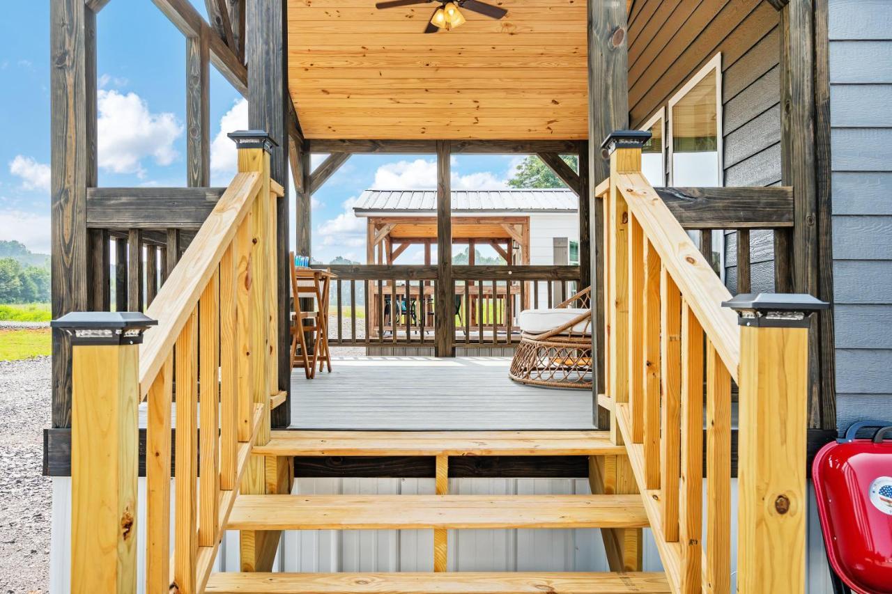 5 Cozy Casita Lux Tiny House, Firepit, 5 Mins To Downtown 군터스빌 외부 사진